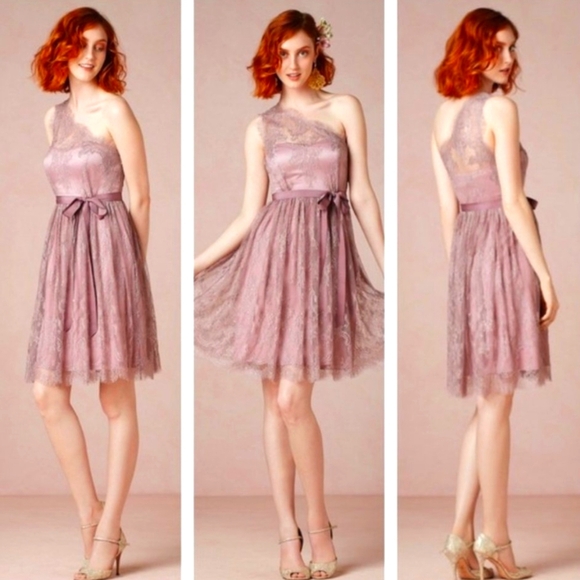 Anthropologie Va et Vien Ariel Lace On shoulder Dress - Picture 1 of 12